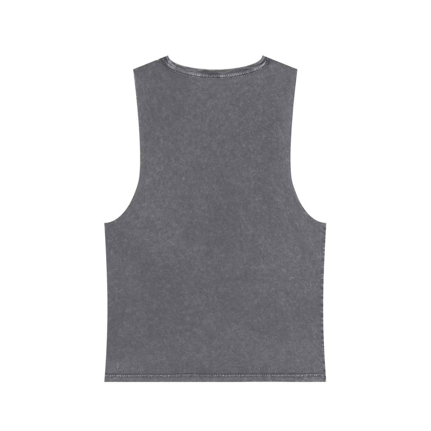 Stonewash Workout Tank Top - Ox Stamp Design