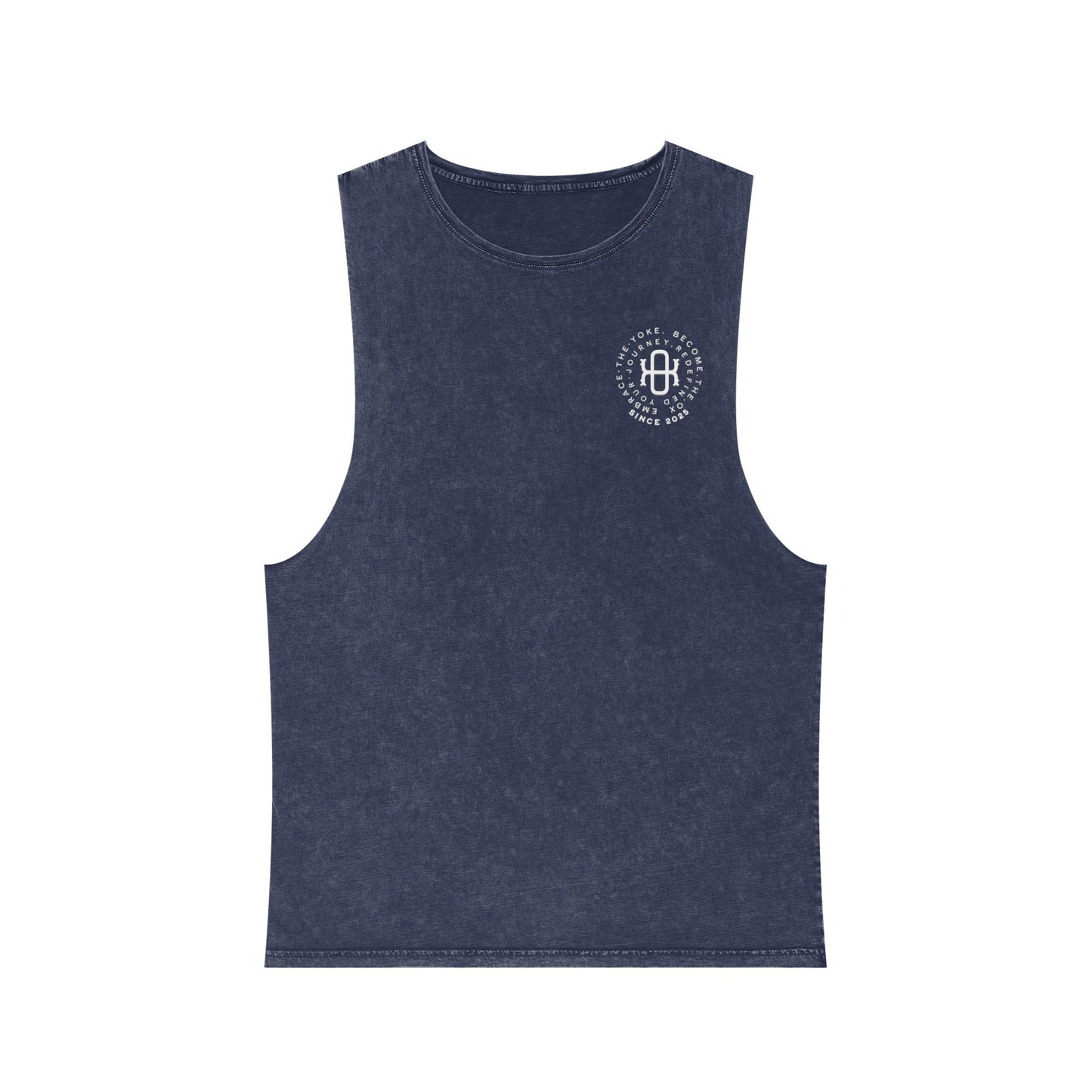 Stonewash Workout Tank Top - Ox Strength Design