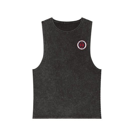 Stonewash Workout Tank Top - Ox Stamp Design